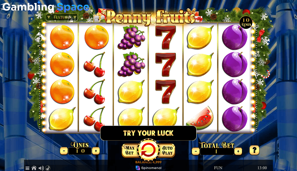 Penny Fruits - Christmas Edition – Screenshot 2