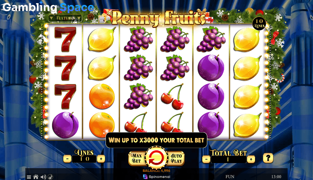 Penny Fruits - Christmas Edition – Screenshot 5