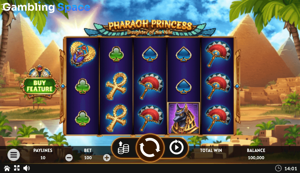 Pharaoh Princess Buy Feature – Screenshot 2