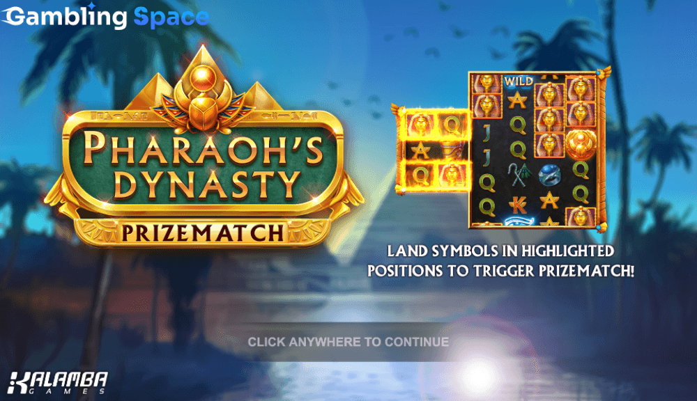 Pharaoh's Dynasty PrizeMatch – Screenshot 1