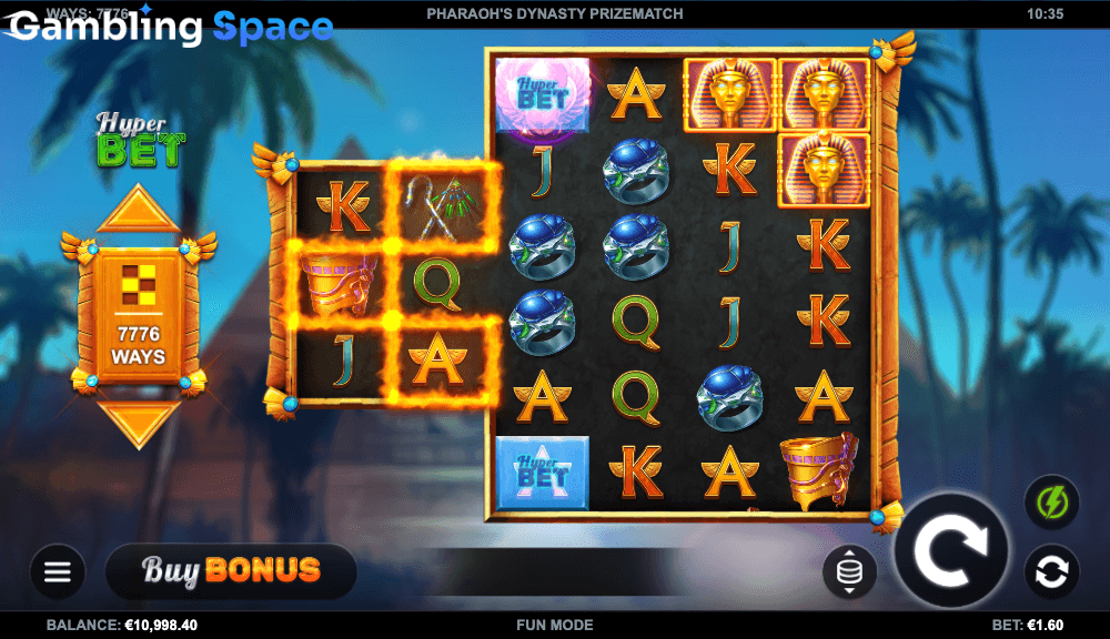 Pharaoh's Dynasty PrizeMatch – Screenshot 3
