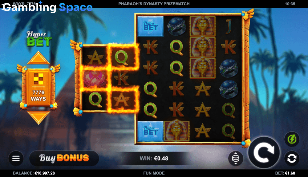 Pharaoh's Dynasty PrizeMatch – Screenshot 4