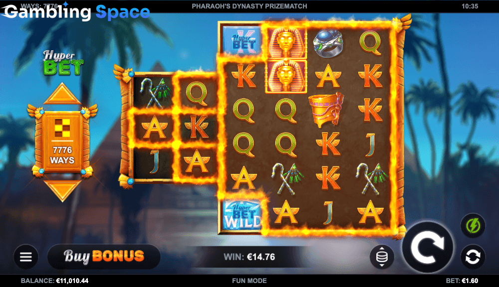 Pharaoh's Dynasty PrizeMatch – Screenshot 6
