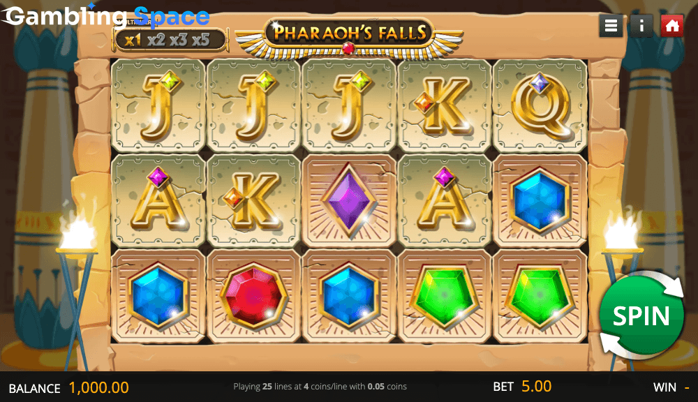Pharaoh's Falls – Screenshot 1