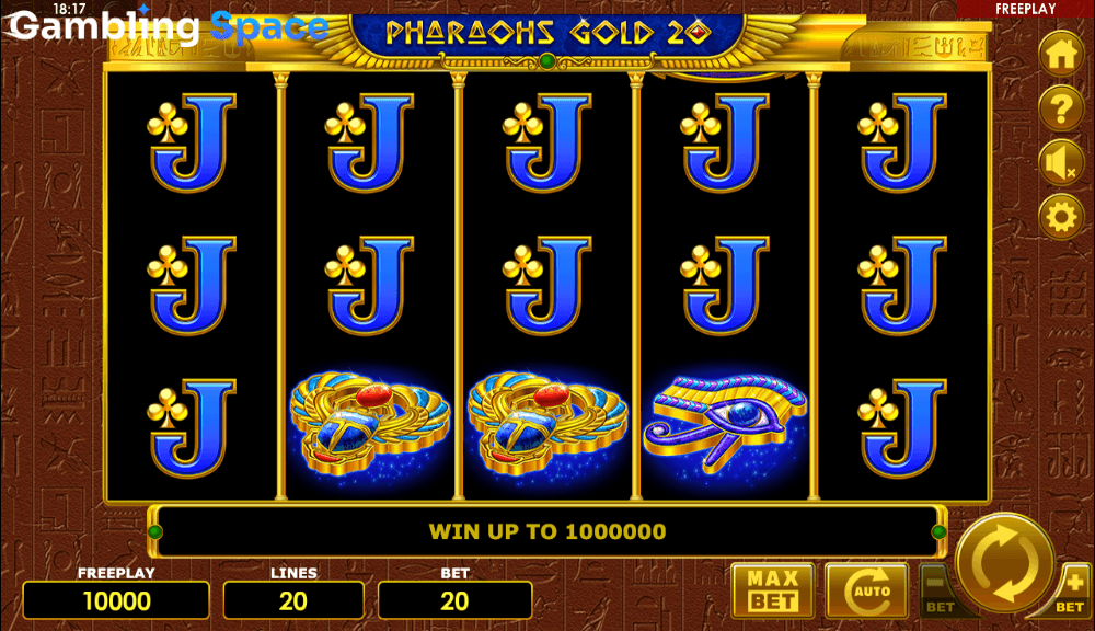 Pharaohs Gold 20 – Screenshot 2