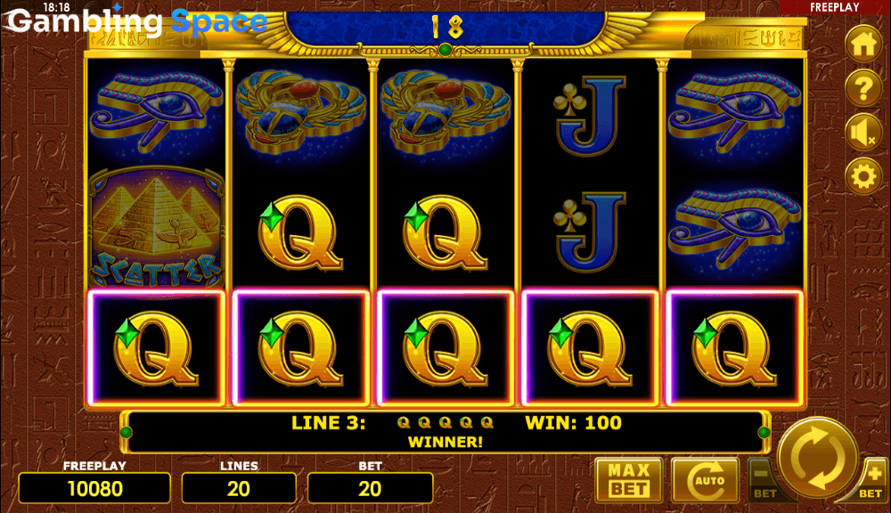Pharaohs Gold 20 – Screenshot 5