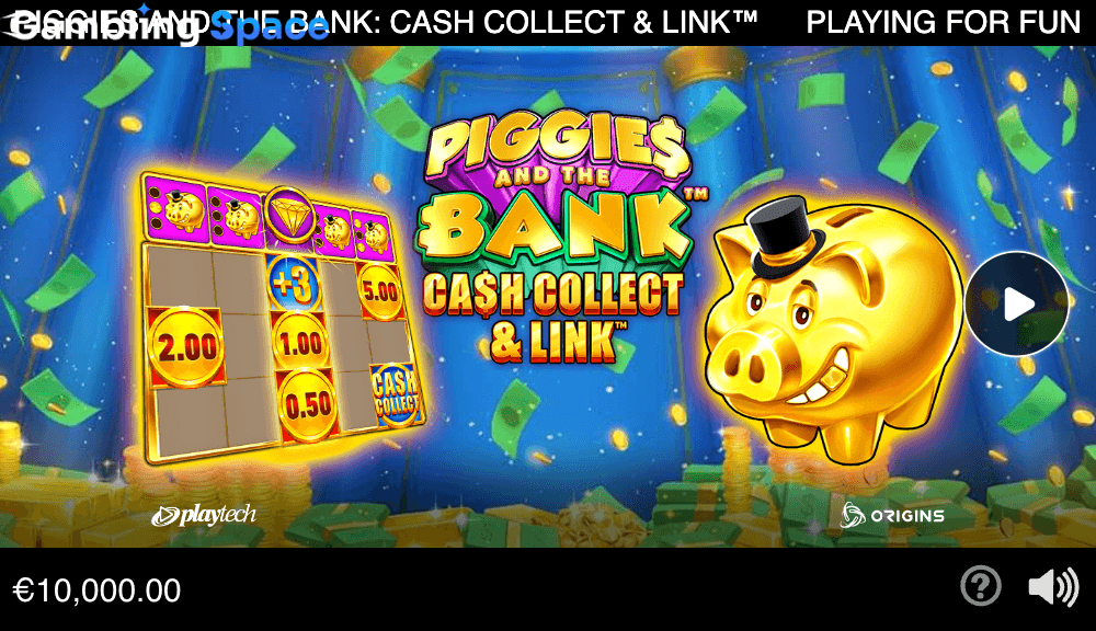 Piggies and the Bank Cash Collect & Link – Screenshot 1