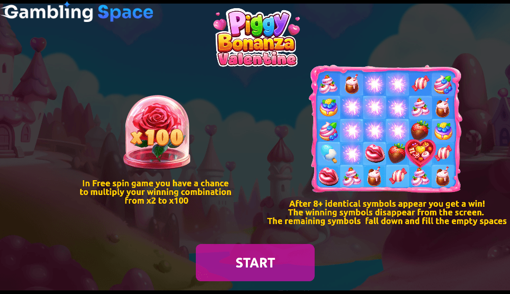 Piggy Bonanza Valentine – Screenshot 1