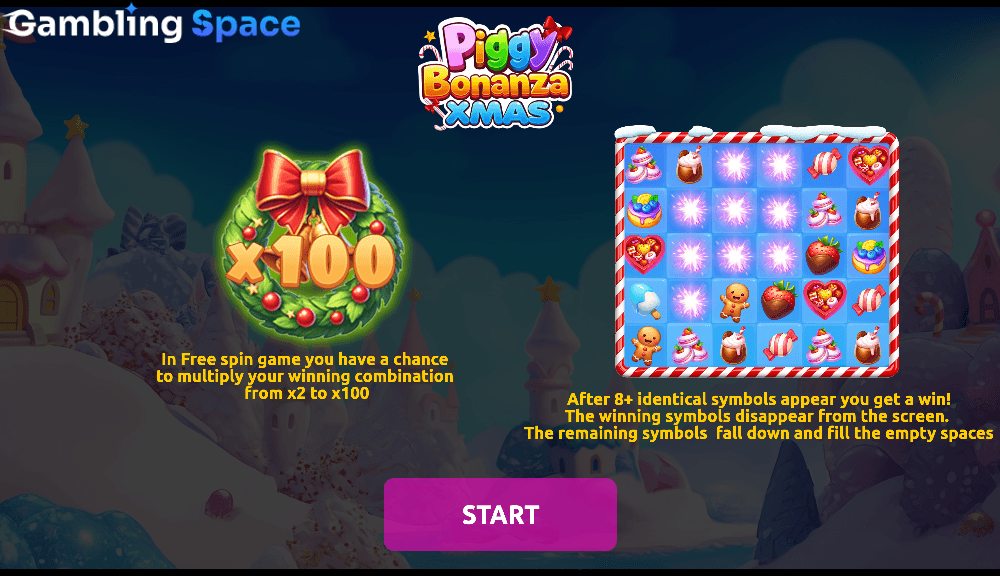 Piggy Bonanza Xmas – Screenshot 1