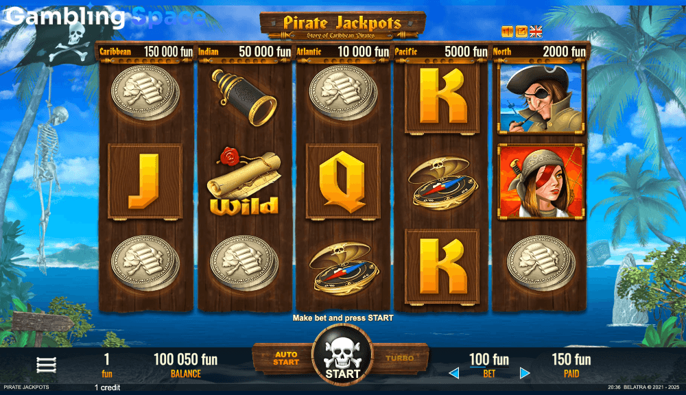 Pirate Jackpots – Screenshot 4