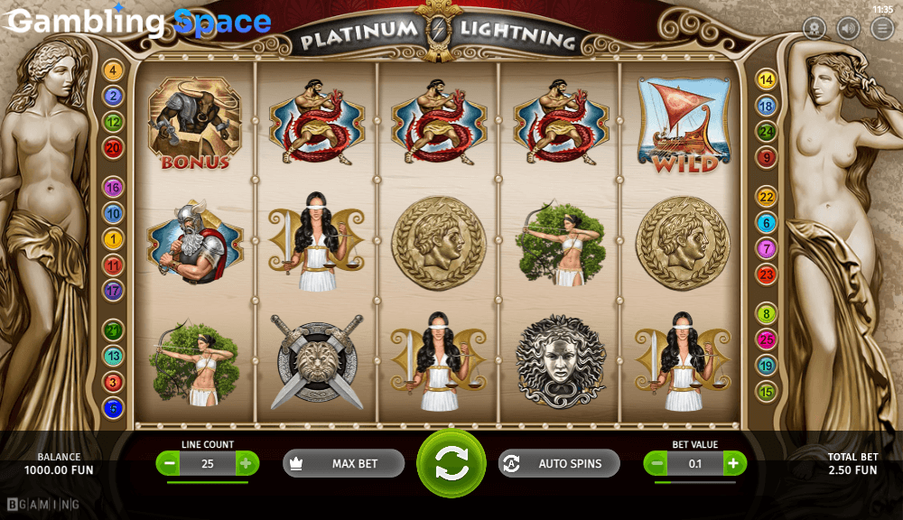 Platinum Lightning – Screenshot 1