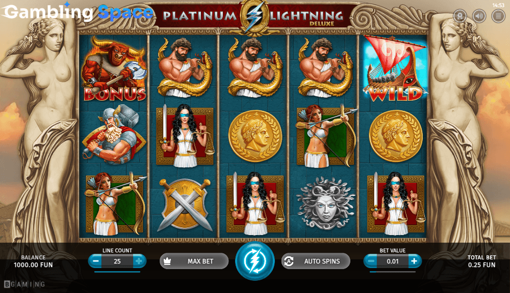 Platinum Lightning Deluxe – Screenshot 1