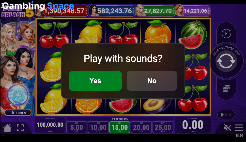 Pome Splash 5 – Screenshot 1