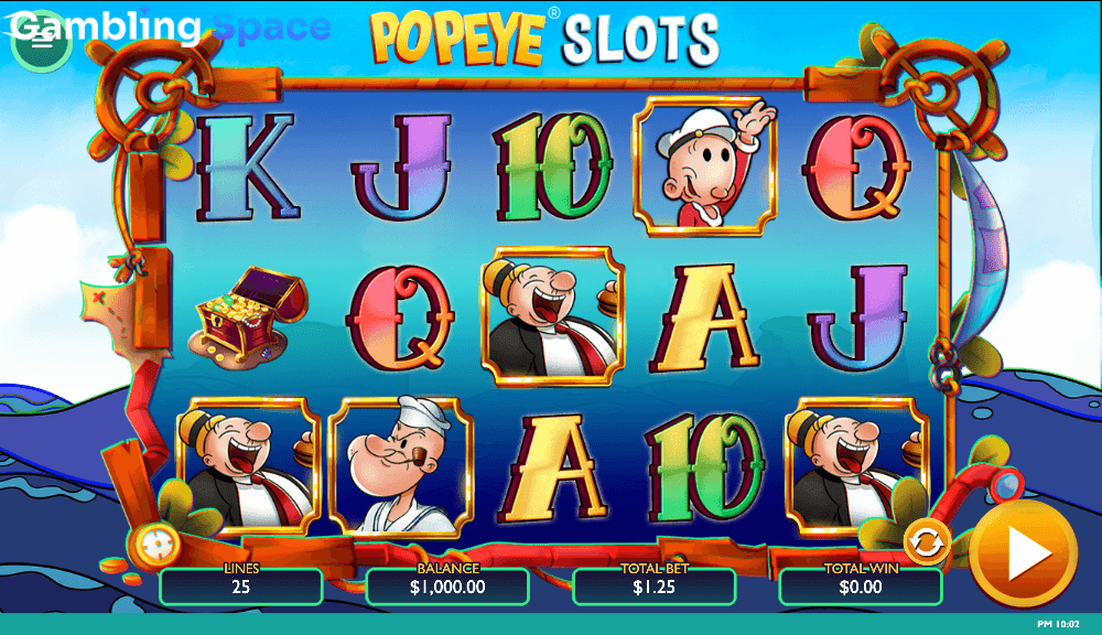 Popeye Slots – Screenshot 1