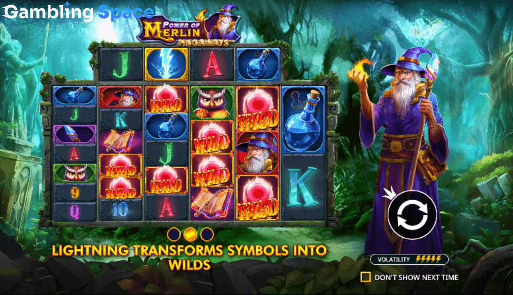 Power of Merlin Megaways – Screenshot 1