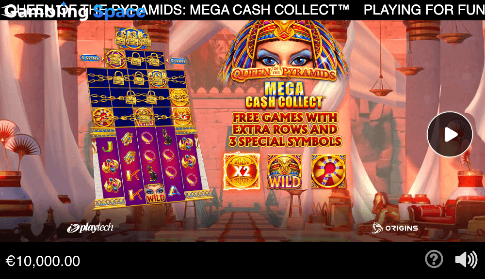 Queen of the Pyramids: Mega Cash Collect – Screenshot 1