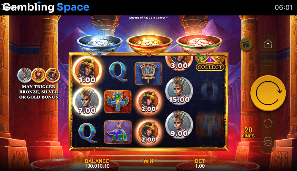 Queens of Ra: Coin Collect – Screenshot 5
