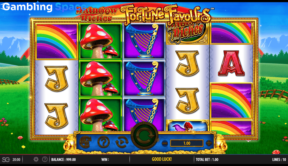 Rainbow Riches Fortune Favours – Screenshot 2