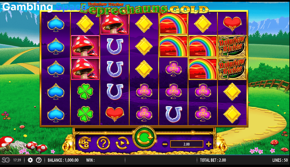 Rainbow Riches Leprechauns Gold – Screenshot 1