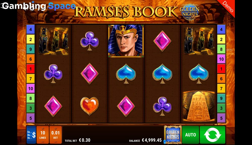 Ramses Book Golden Nights Bonus – Screenshot 4