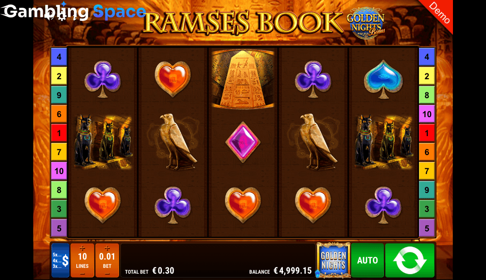 Ramses Book Golden Nights Bonus – Screenshot 5