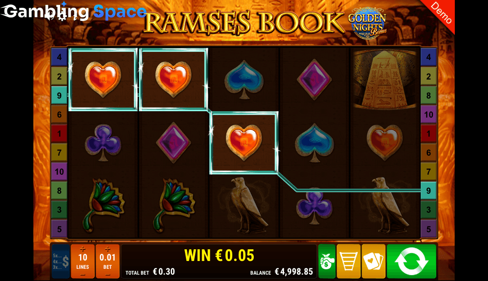 Ramses Book Golden Nights Bonus – Screenshot 6