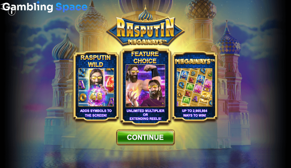 Rasputin Megaways – Screenshot 1