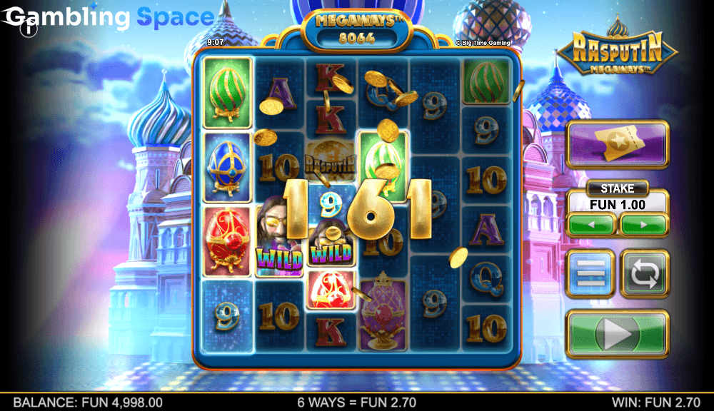 Rasputin Megaways – Screenshot 5
