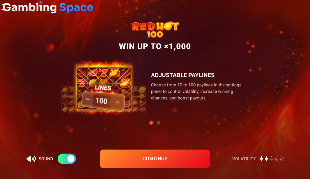 Red Hot 100 – Screenshot 1