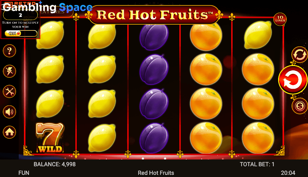 Red Hot Fruits – Screenshot 3