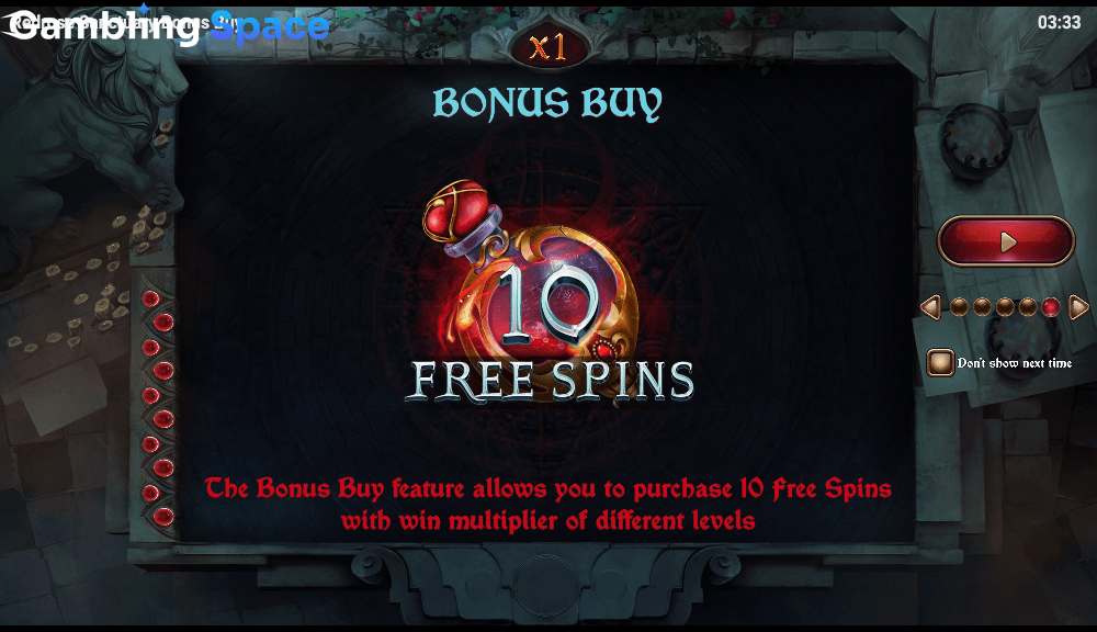 Redrose Sanctuary Bonus Buy – Screenshot 1