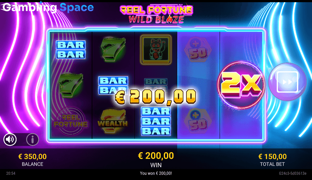 Reel Fortune Wild Blaze – Screenshot 3