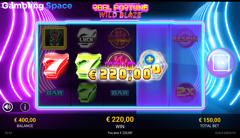 Reel Fortune Wild Blaze – Screenshot 4