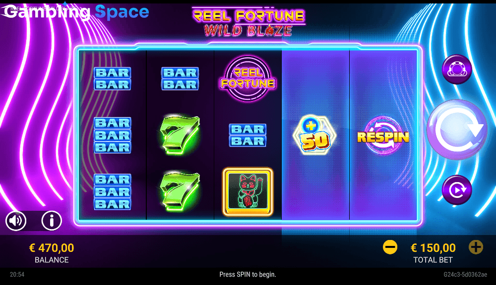 Reel Fortune Wild Blaze – Screenshot 5