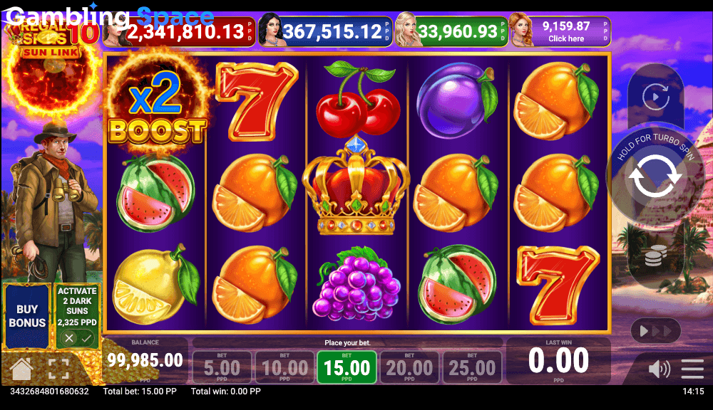 Regal Spins 10 Sun Link – Screenshot 3