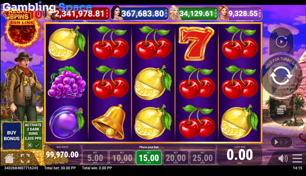 Regal Spins 10 Sun Link – Screenshot 4