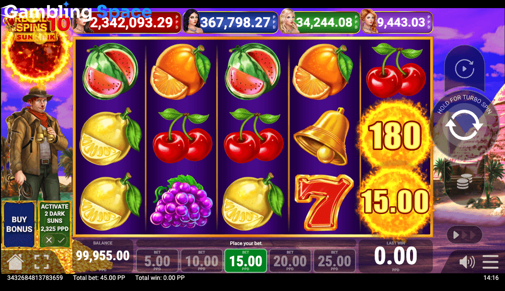 Regal Spins 10 Sun Link – Screenshot 5