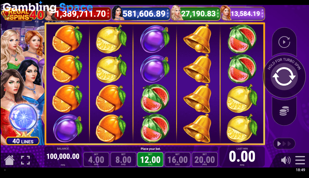 Regal Spins 40 – Screenshot 2
