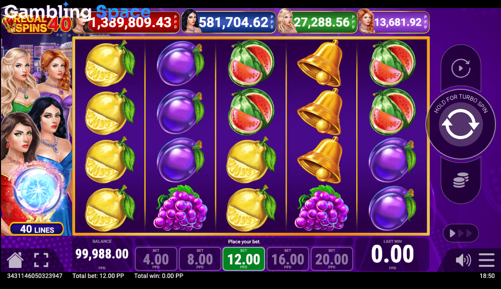 Regal Spins 40 – Screenshot 3