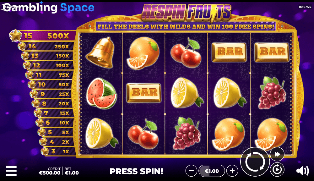 Respin Fruits – Screenshot 2