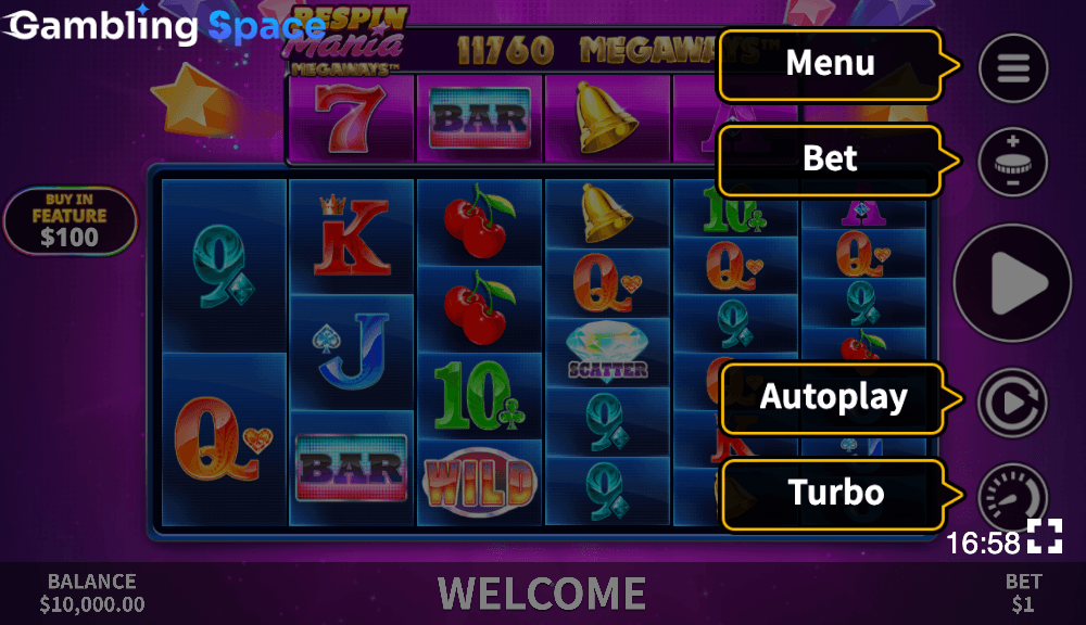Respin Mania Megaways – Screenshot 2