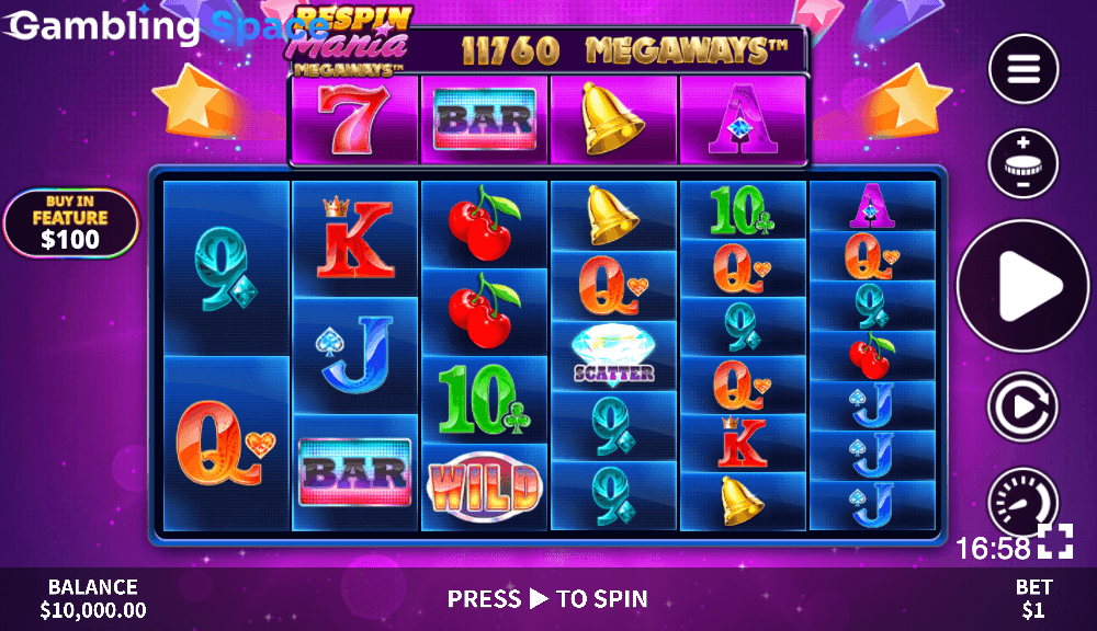 Respin Mania Megaways – Screenshot 3
