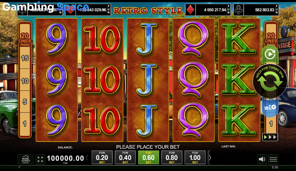 Retro Style – Screenshot 1