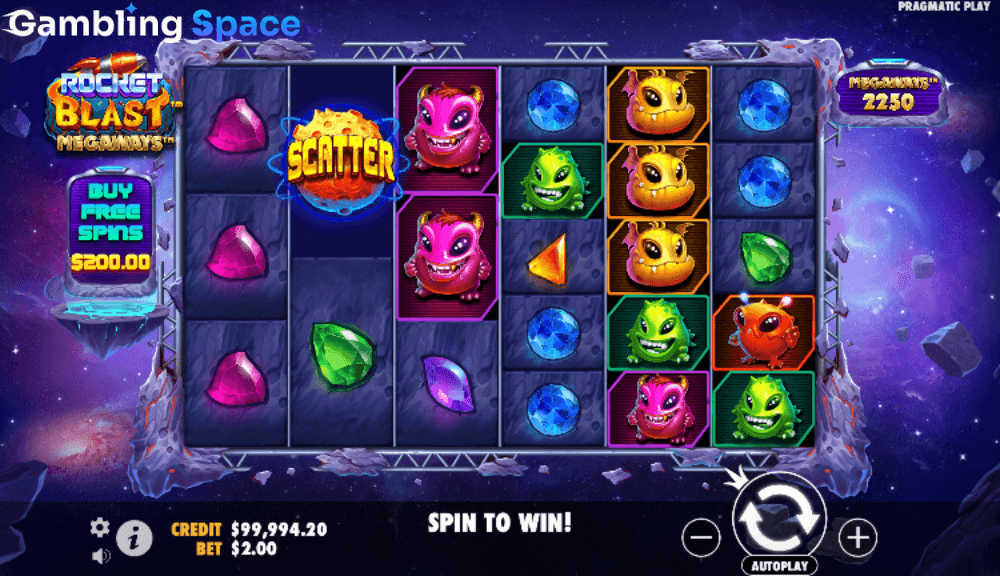 Rocket Blast Megaways – Screenshot 4