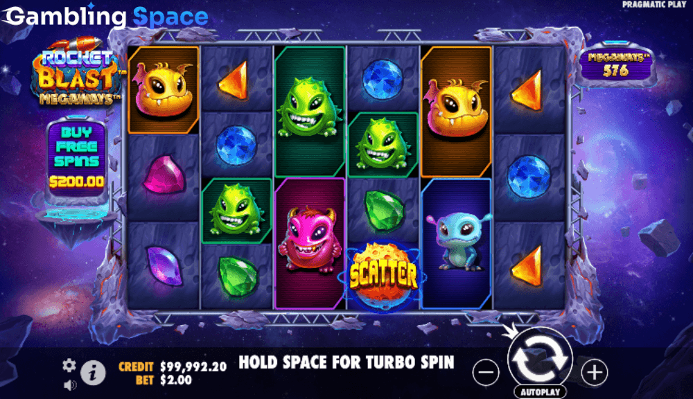 Rocket Blast Megaways – Screenshot 5