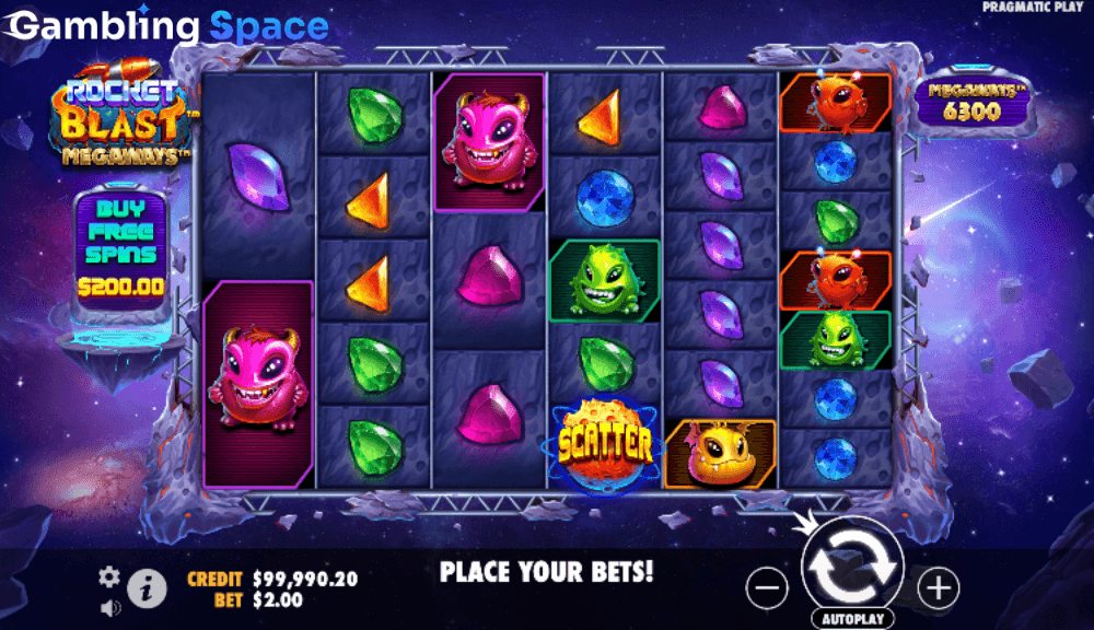 Rocket Blast Megaways – Screenshot 6