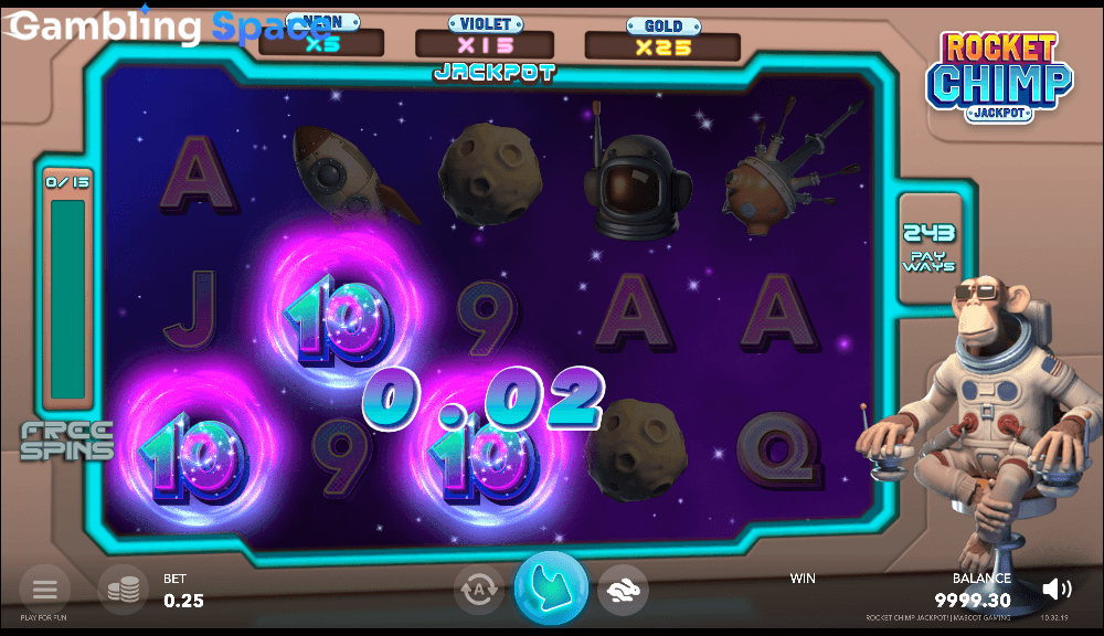 Rocket Chimp Jackpot – Screenshot 4