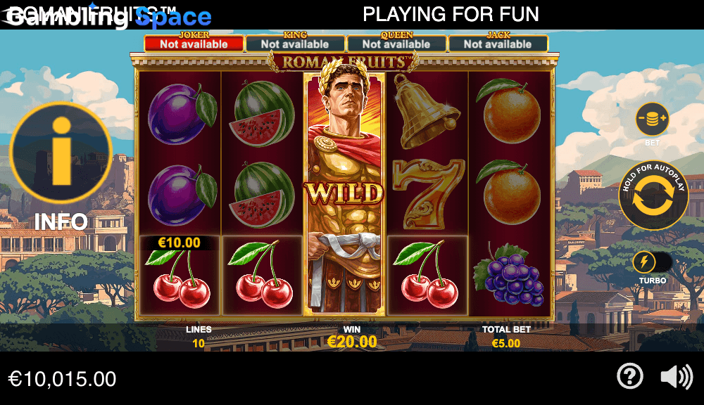 Roman Fruits – Screenshot 5