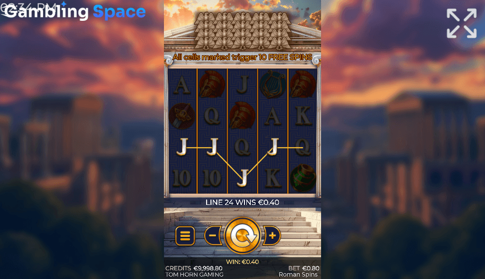 Roman Spins – Screenshot 4