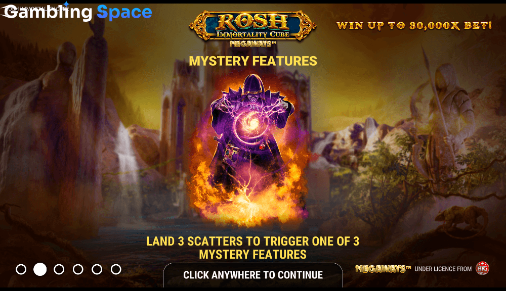 Rosh Immortality Cube Megaways – Screenshot 1
